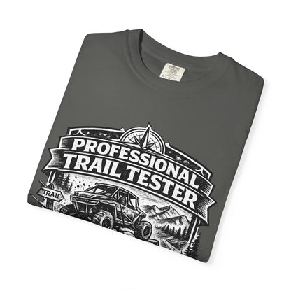 Professional Trail Tester Shirt, Off Road UTV T-Shirt, Side By Side Graphic Tee, SXS Rider Gift, If It Breaks It Needed Upgrades