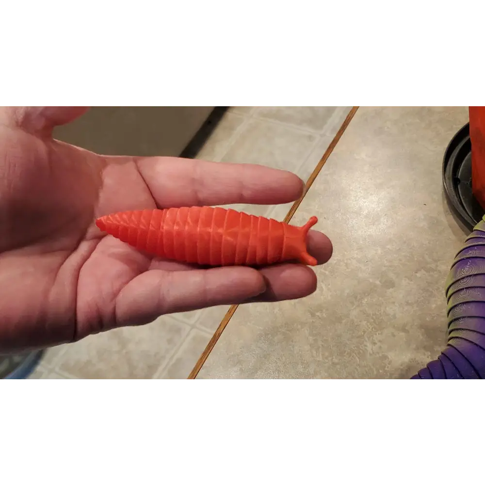3D Printed Articulated Fidget Slug