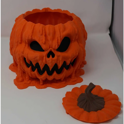 3d printed melting pumpkin