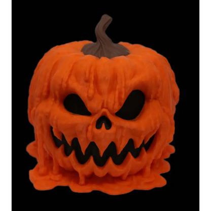 3d printed melting pumpkin
