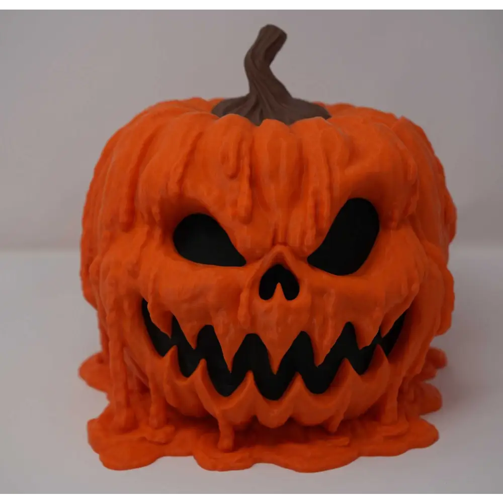 3d printed melting pumpkin