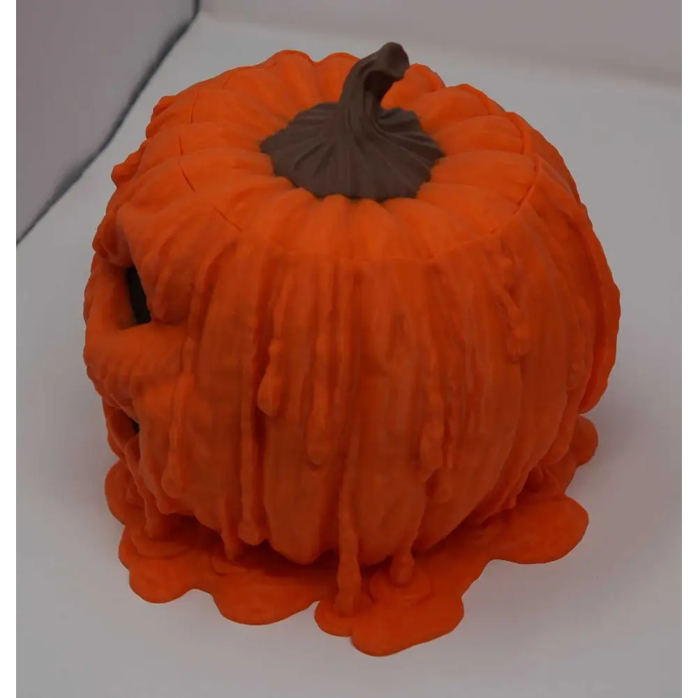 3d printed melting pumpkin