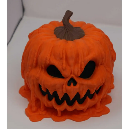 3d printed melting pumpkin
