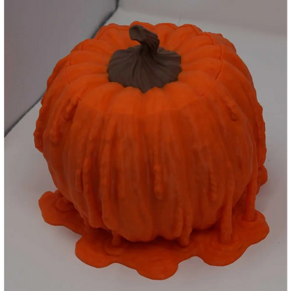 3d printed melting pumpkin