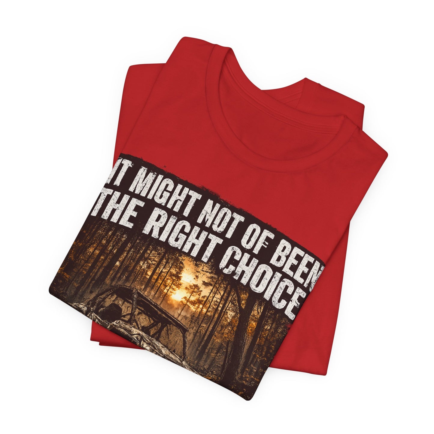 It Might Not Have Been The Right Choice But It Was Fun Jeep Tee | Off-Road Truck Shirt