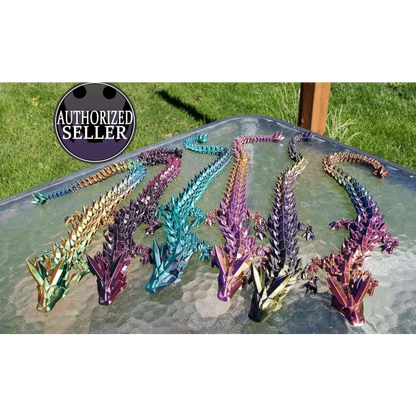 Articulated Dragon 3d printed