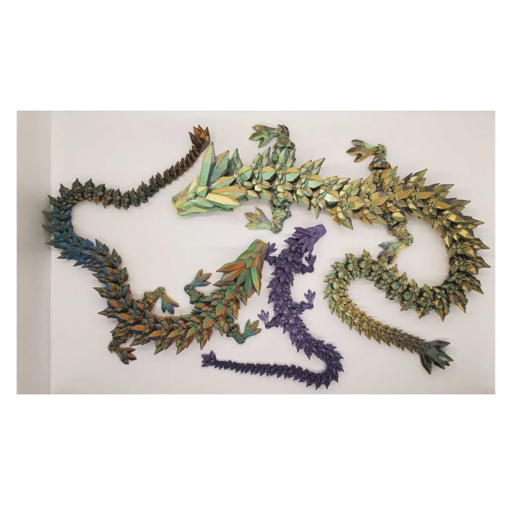 Articulated Dragon 3d printed