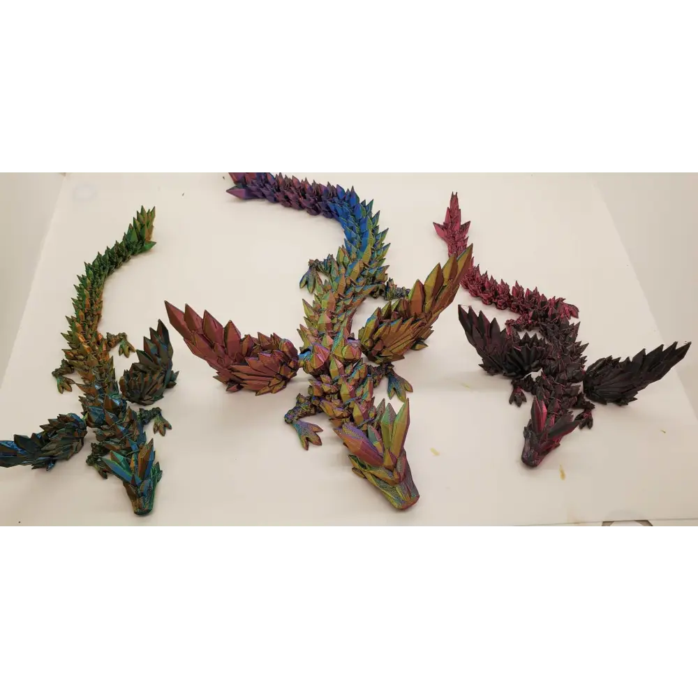Articulated Winged Dragon-3D Printed Sensory Stress Fidget