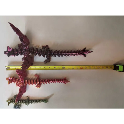 Articulated Winged Dragon-3D Printed Sensory Stress Fidget