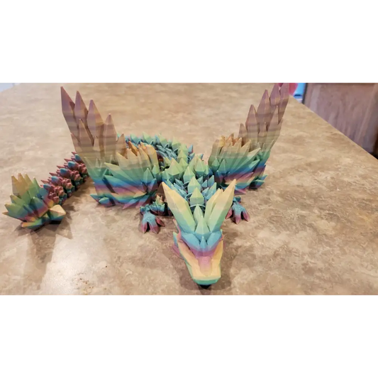 Articulated Winged Dragon-3D Printed Sensory Stress Fidget