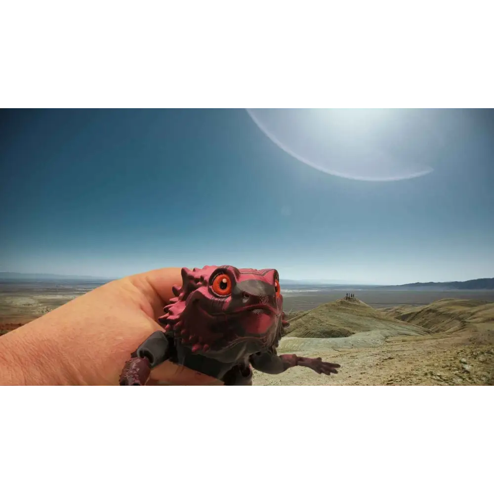 Bearded Dragon Articulated 3D printed