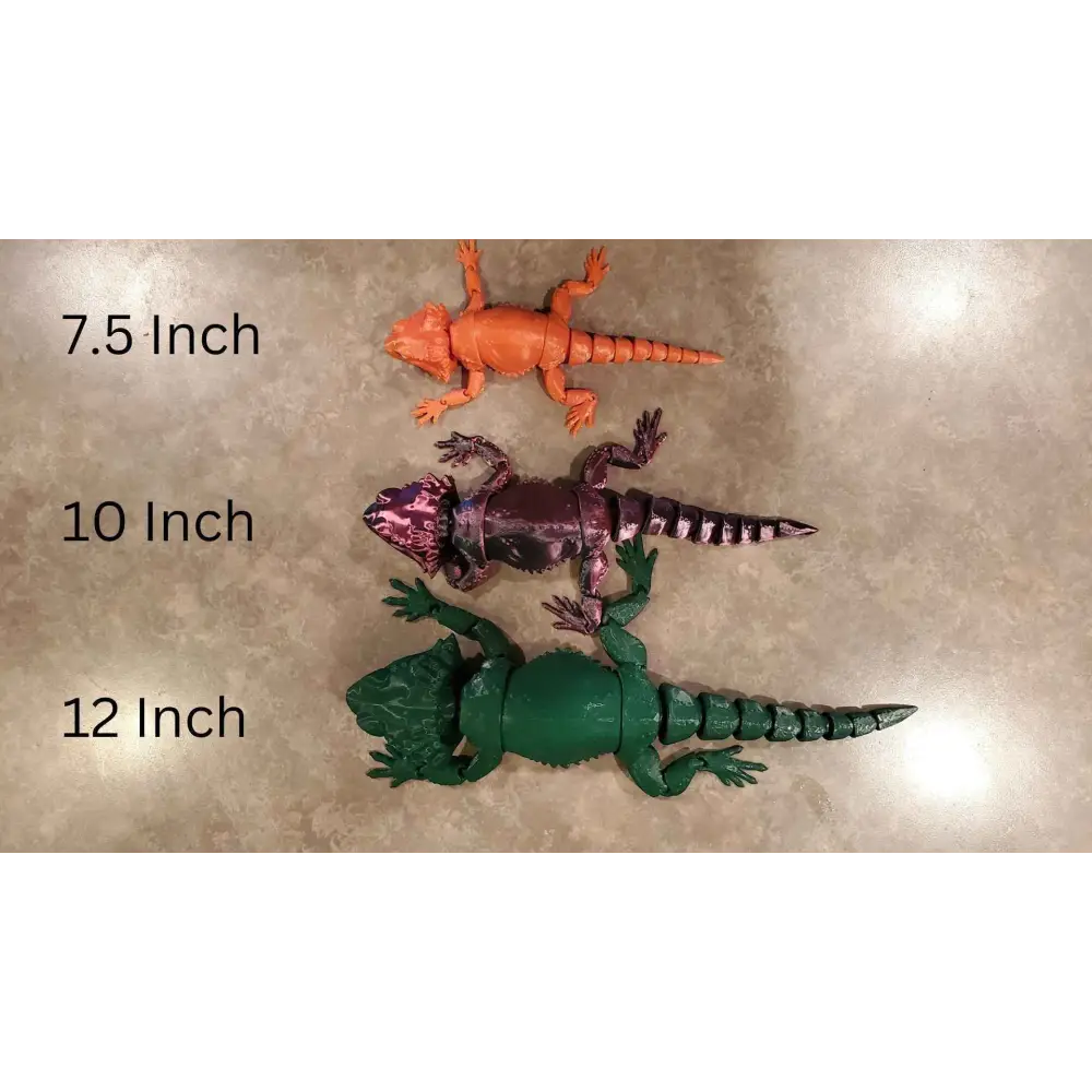 Bearded Dragon Articulated 3D printed
