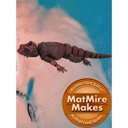 Bearded Dragon Articulated 3D printed