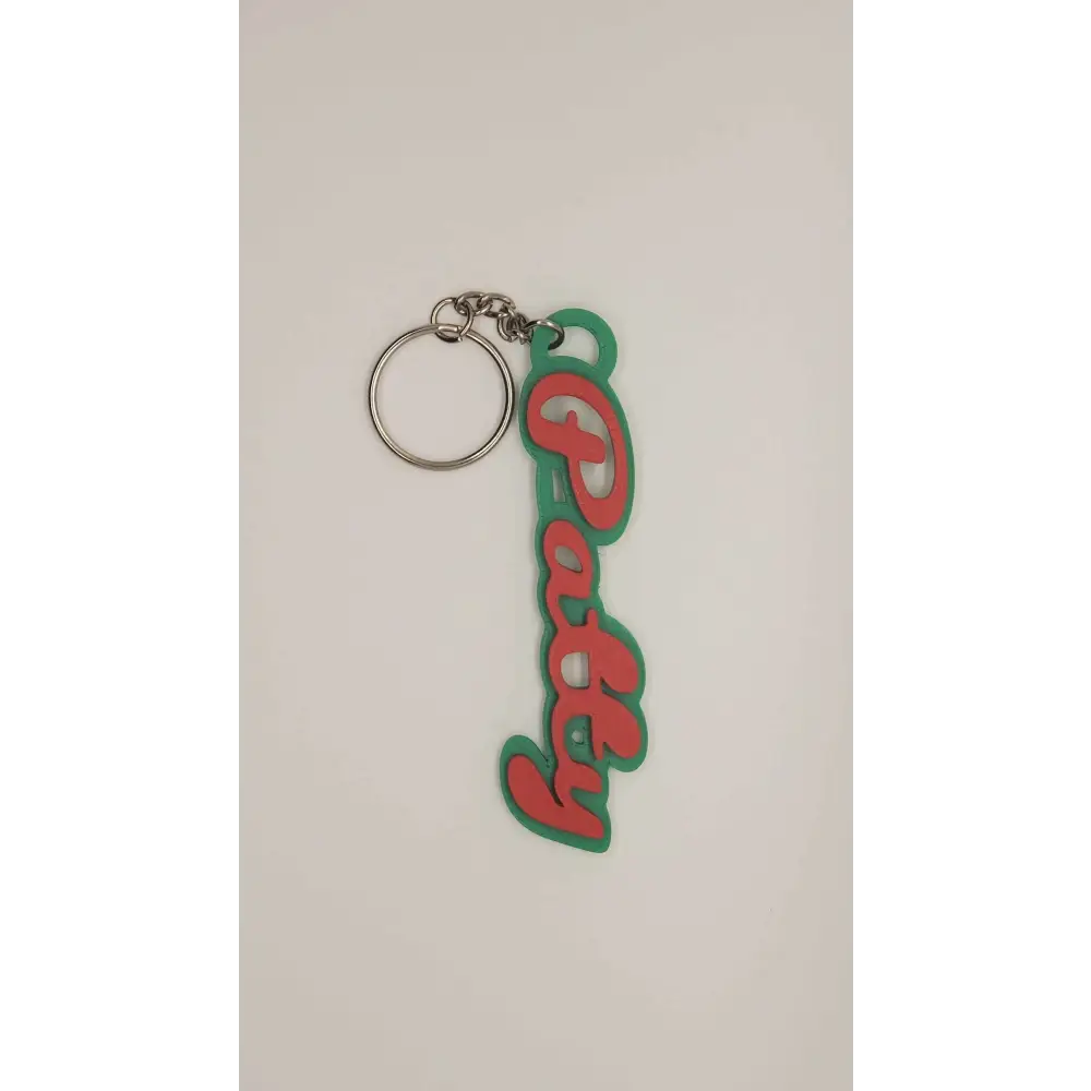 Custom Name Keychain 3D Printed Personalized Key Chain