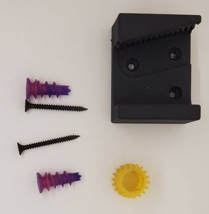 Wall Mounted Gravity Broom Holder, PETG Plastic Organizer
