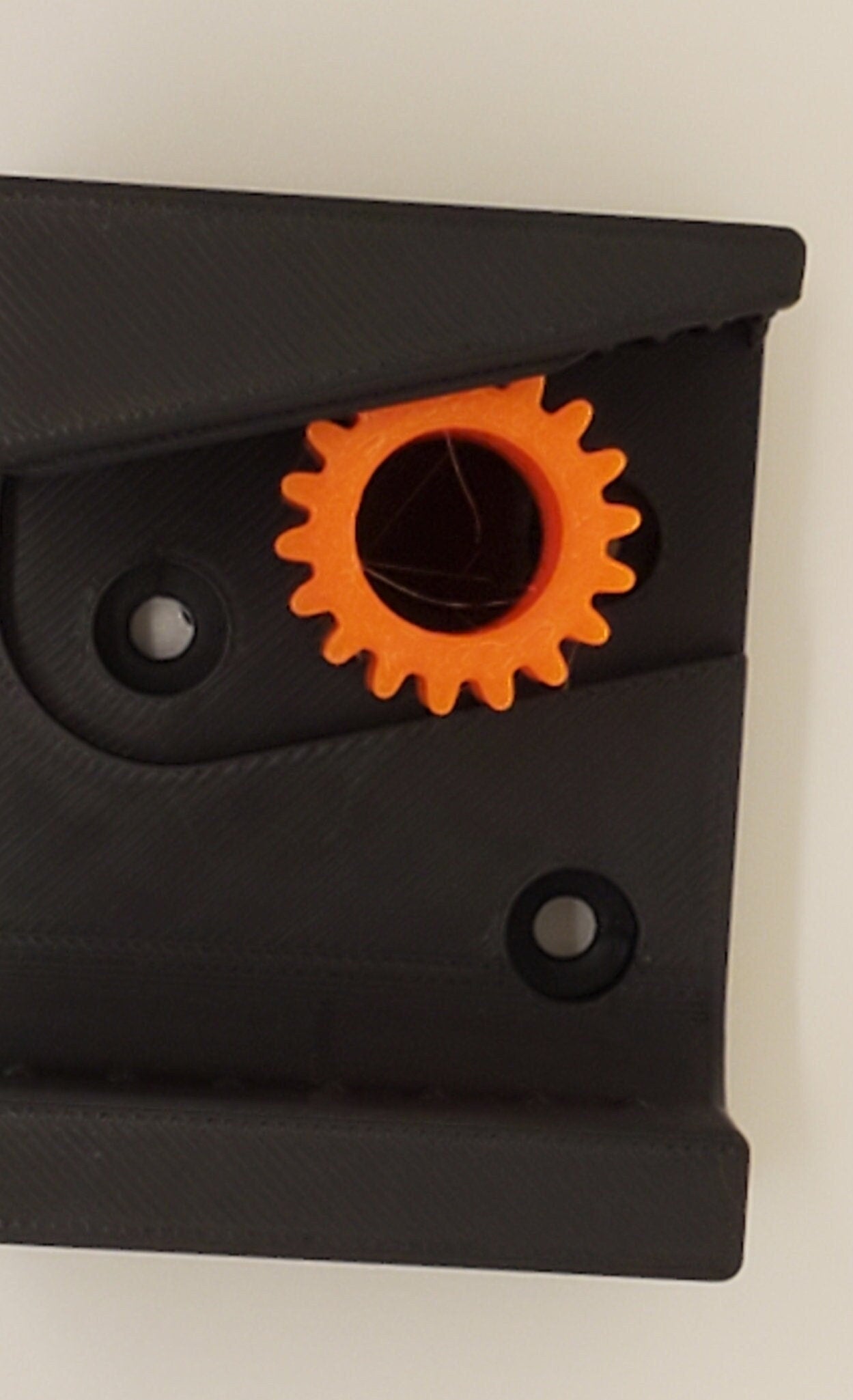 Wall Mounted Gravity Broom Holder, PETG Plastic Organizer