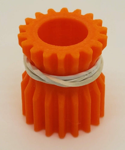 Wall Mounted Gravity Broom Holder, PETG Plastic Organizer
