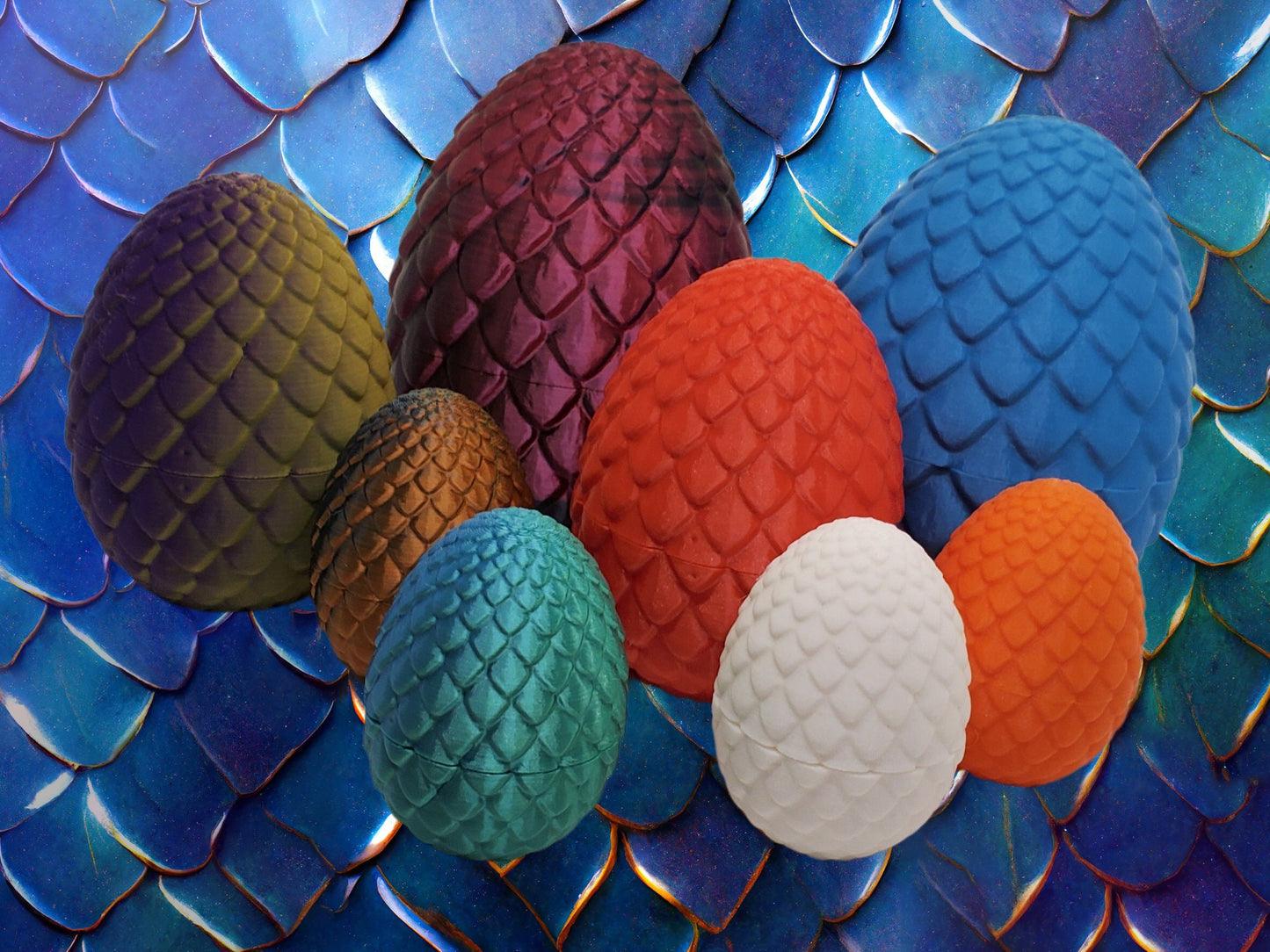 Mysterious Dragon Eggs- 3d printed