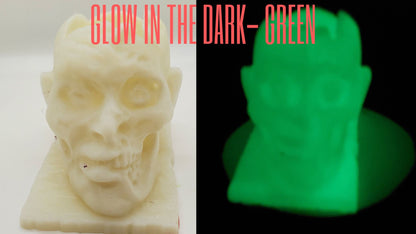 Zombie pencil holder,3D Printed -Spooky Planter-Horror planter-Goth Décor,3D Print Zombie Head Pen Holder, Zombie Gift, 3D Print Art,