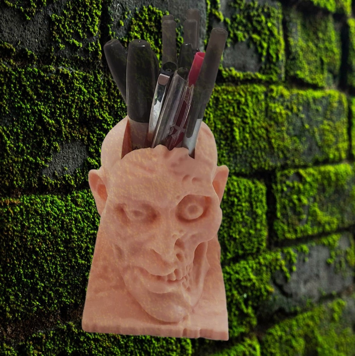 Zombie pencil holder,3D Printed -Spooky Planter