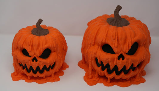 Melting Pumpkin 3d printed