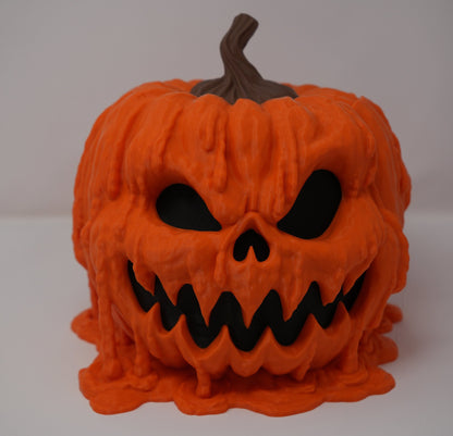 Melting Pumpkin 3d printed