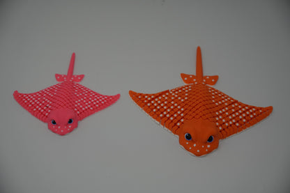 Stingray- articulated 3d printed-3D Stingray - Articulated Fidget Toy, Engaging Marine Decor Idea, Ideal Gift for Beach Lovers & Coworkers