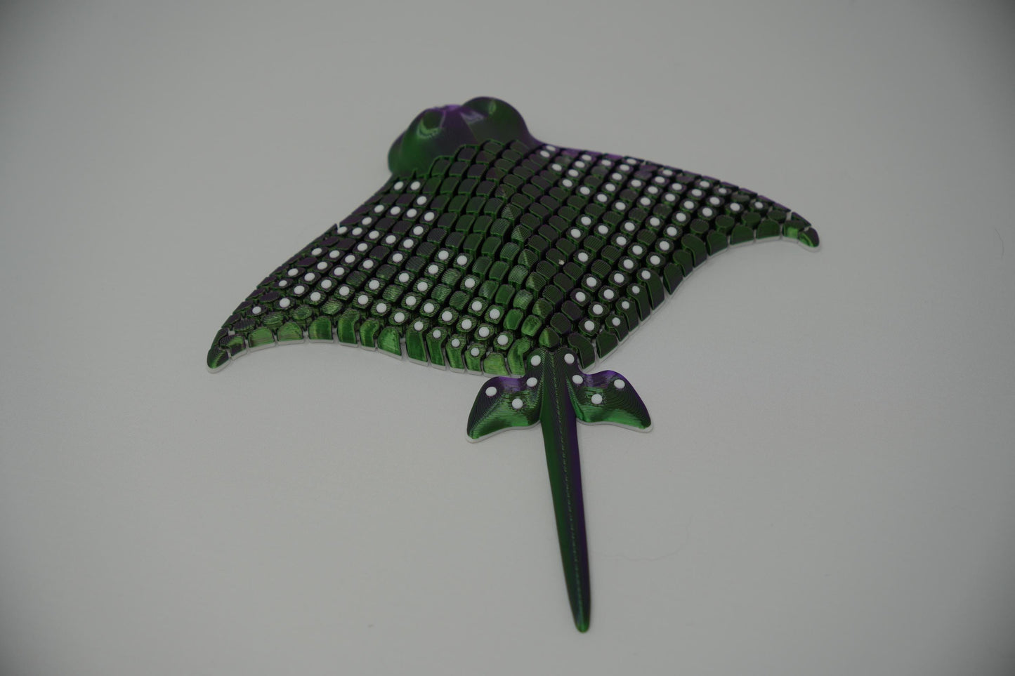 Stingray- articulated 3d printed-3D Stingray - Articulated Fidget Toy, Engaging Marine Decor Idea, Ideal Gift for Beach Lovers & Coworkers