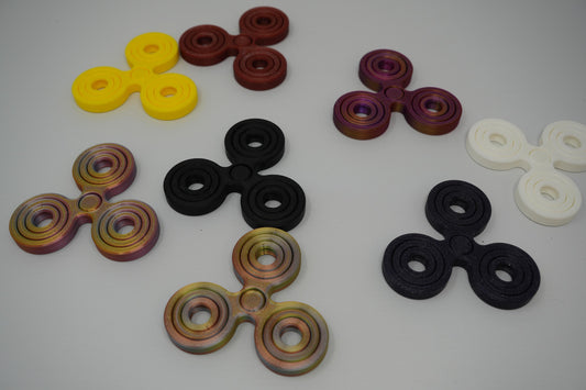 Classic Fidget Spinner, Custom 3D Printed Spinner for Focus and Relaxation, Unique Gift Idea for All Ages