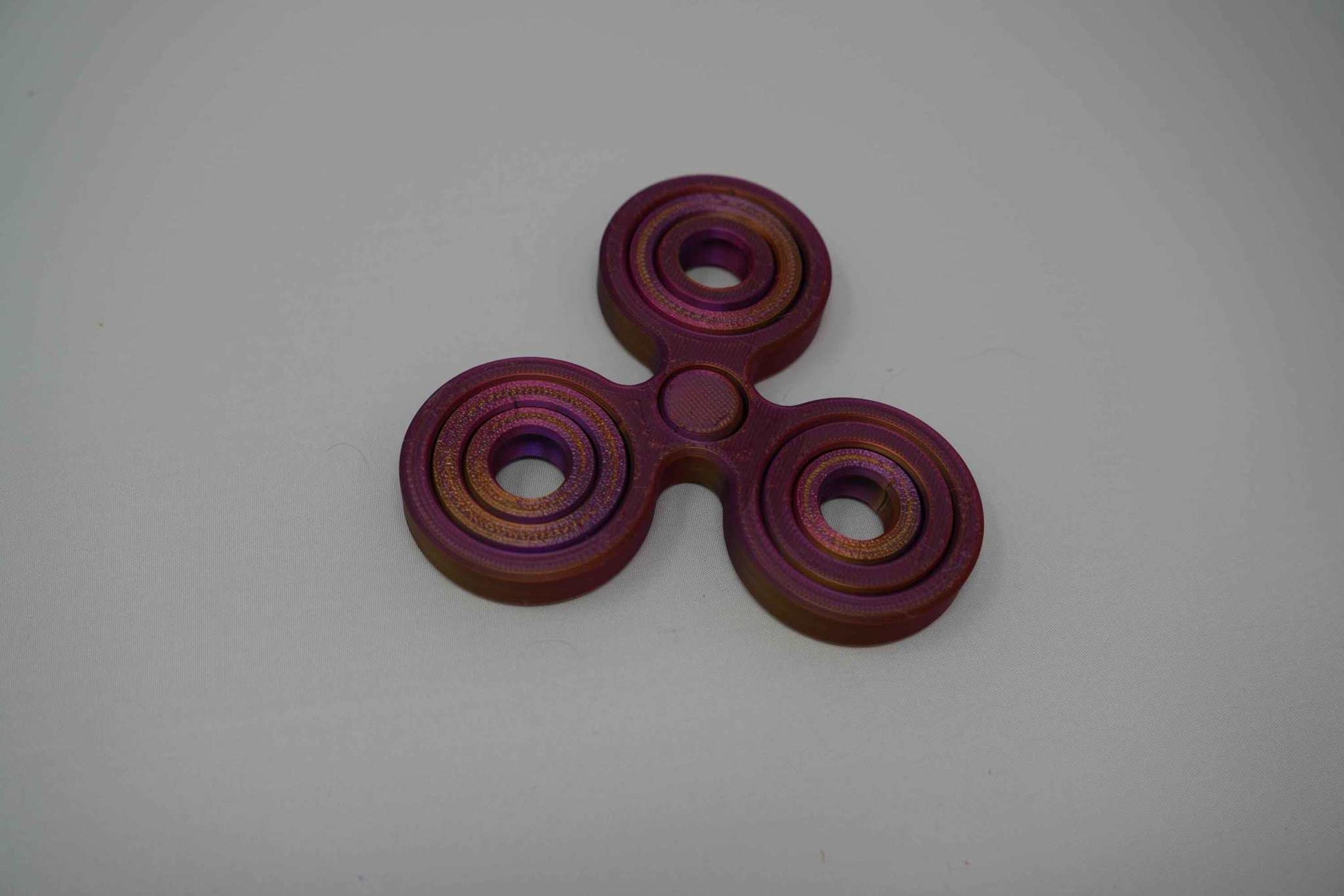 Classic Fidget Spinner, Custom 3D Printed Spinner for Focus and Relaxation, Unique Gift Idea for All Ages