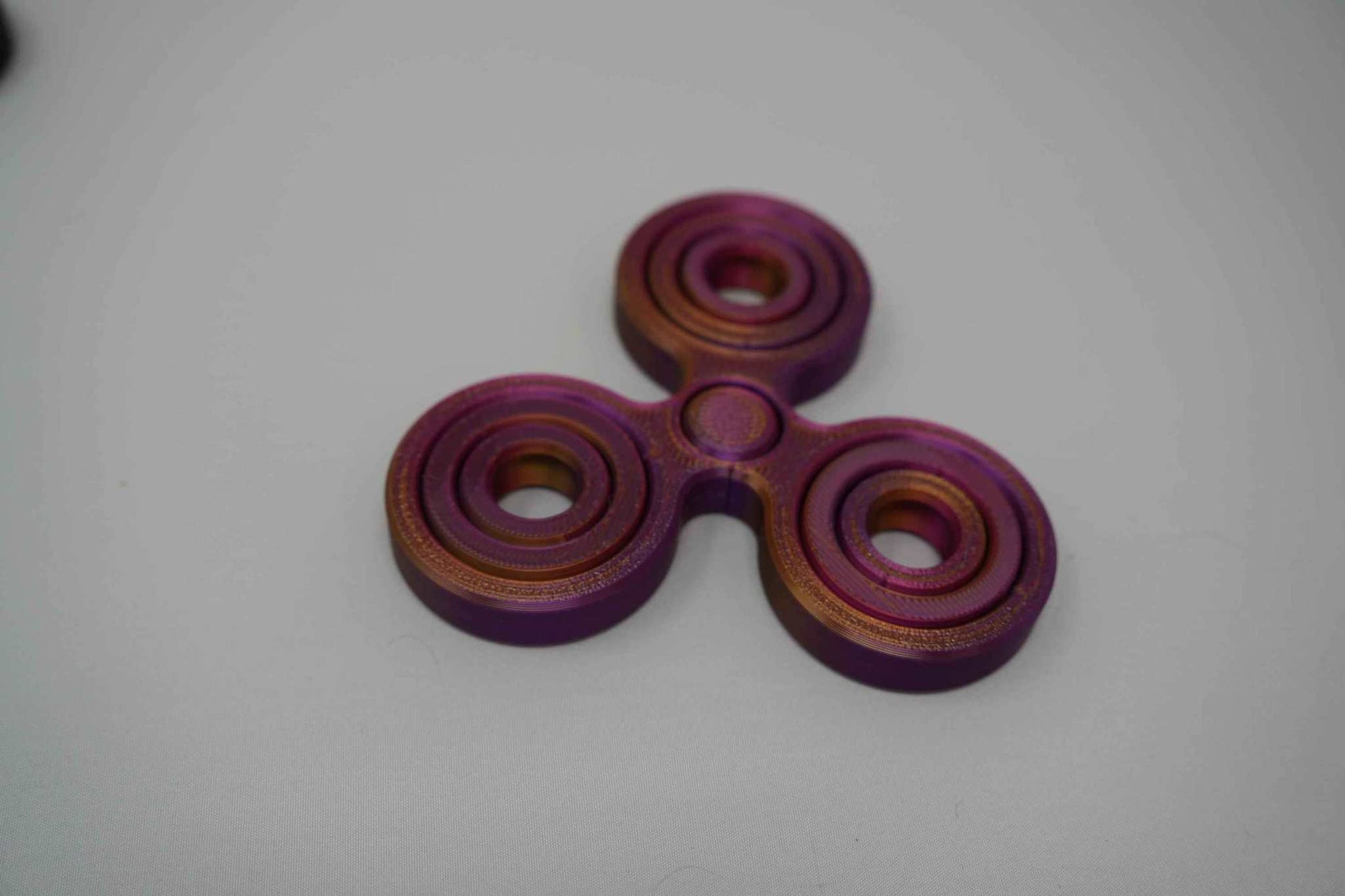 Classic Fidget Spinner, Custom 3D Printed Spinner for Focus and Relaxation, Unique Gift Idea for All Ages