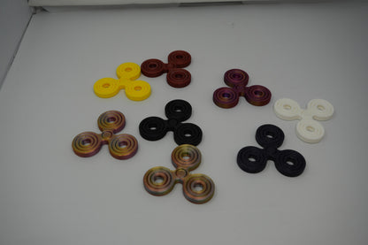 Classic Fidget Spinner, Custom 3D Printed Spinner for Focus and Relaxation, Unique Gift Idea for All Ages