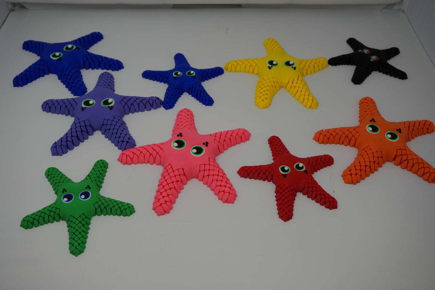 Starfish Stress Relief Toy, 3d printed, Colorful Ocean-Inspired Fidget Tool, Perfect Relaxation Gift for Friends & Family