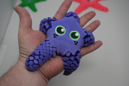 Starfish Stress Relief Toy, 3d printed