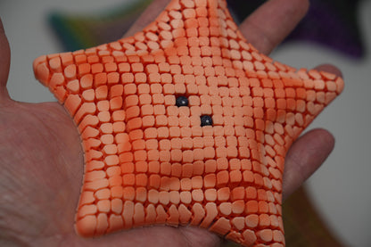 Sea Star Stress Relief Toy, 3D Printed