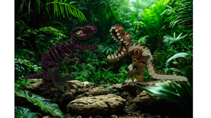 3D Printed Articulating T-Rex Skeleton, Dinosaur Fidget Toy