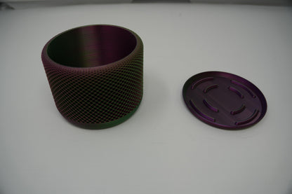 Indoor Planter Pot with Drainage, Mesh pot 3D Printed  for Flower and Succulents, Home and Office Décor