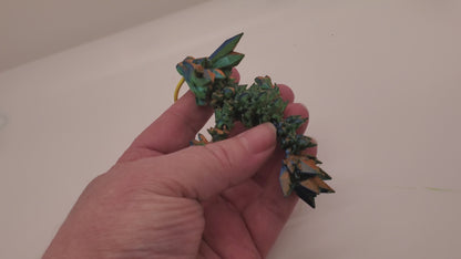 Dragon Keychain, 3d Printed