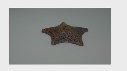 articulated Stingray - 3d printed-Articulated Fidget Toy, Engaging Marine Decor Idea, Ideal Gift for Beach Lovers & Coworkers