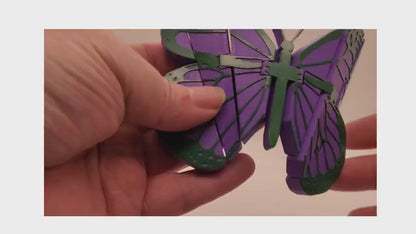 3D Printed multi color Articulating Butterfly, Fidget, Gift, Perfect gift for everyone. Combo packs available
