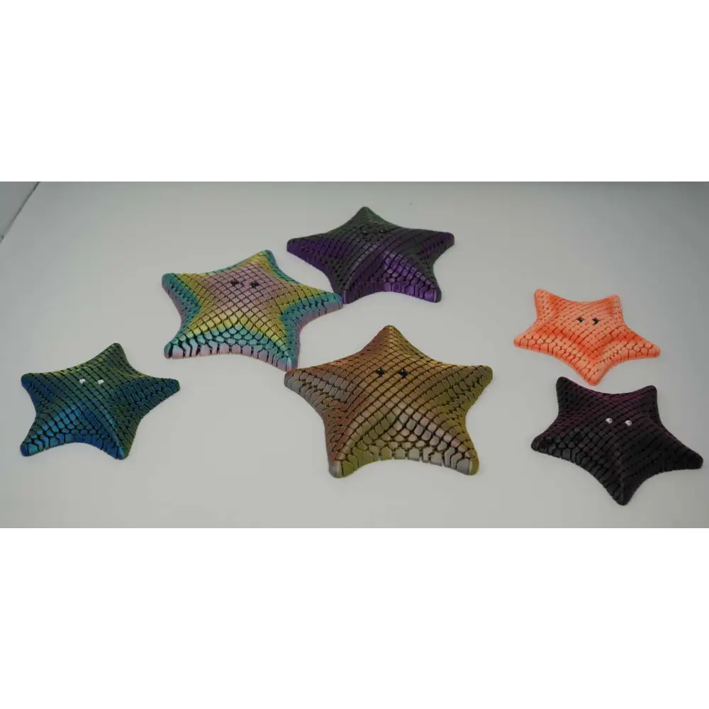 Sea Star Stress Relief Toy 3D Printed