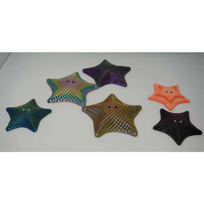 Sea Star Stress Relief Toy 3D Printed